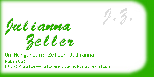 julianna zeller business card